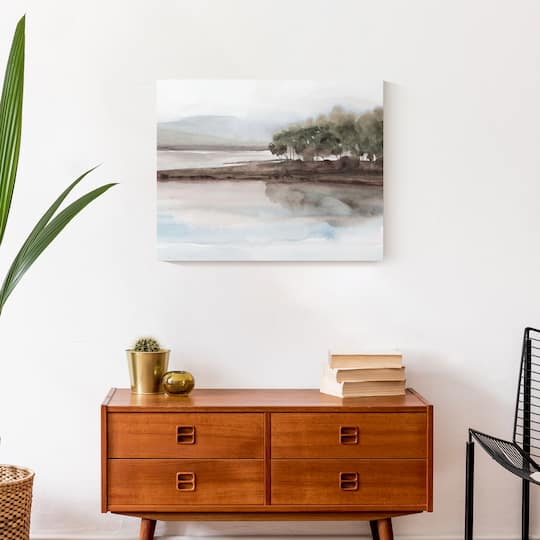 Beyond The Pond 20" x 16" Canvas Wall Art